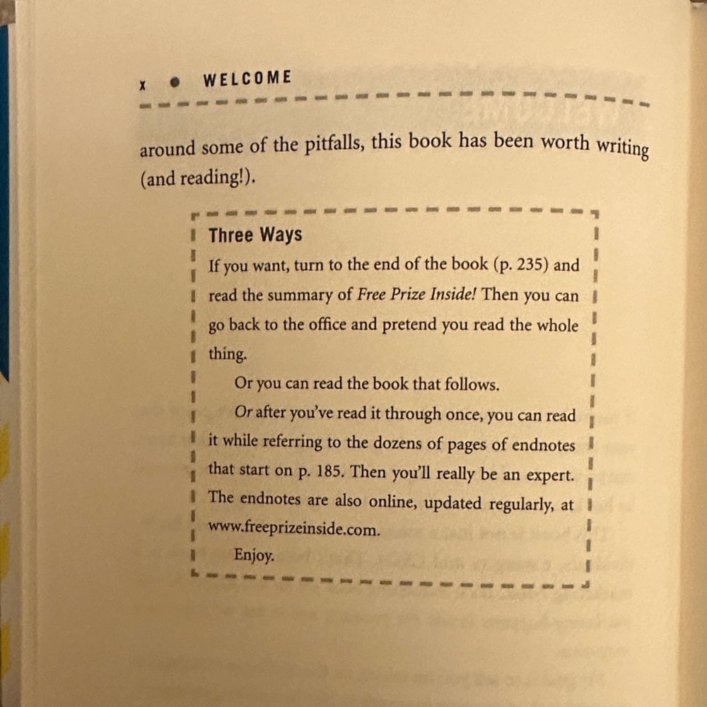 Free Prize Inside Hard Cover Book by Seth Godin - Picture 7 of 12